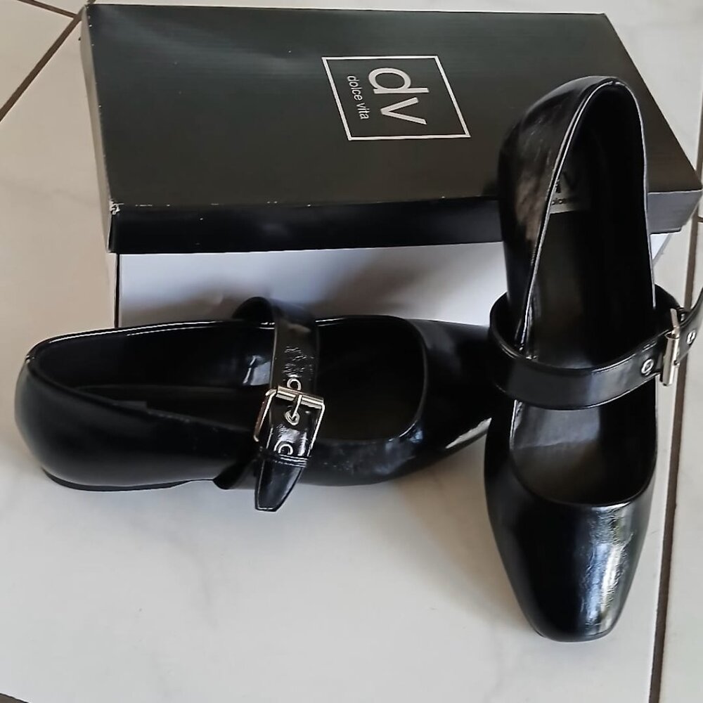 Dolce Vita Black Ballerina Flats